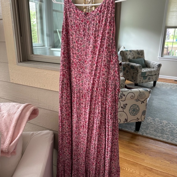 J. Jill Flounced Hem Maxi Dress (4X) - Picture 6 of 7